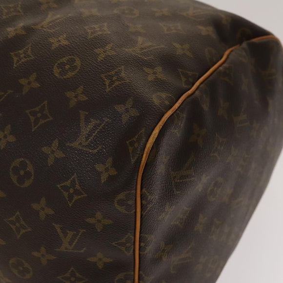 LOUIS VUITTON Monogram Keepall 55 Boston Bag M41424 LV Auth 138587