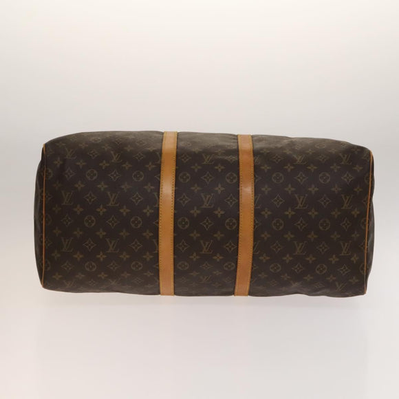 LOUIS VUITTON Monogram Keepall 55 Boston Bag M41424 LV Auth 138587