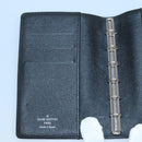 LOUIS VUITTON Monogram Agenda Koala PM Day Planner Cover Black LV Auth 138598-18