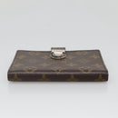 LOUIS VUITTON Monogram Agenda Koala PM Day Planner Cover Black LV Auth 138598-4