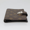 LOUIS VUITTON Monogram Agenda Koala PM Day Planner Cover Black LV Auth 138598-6