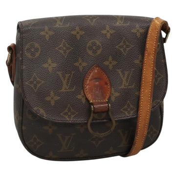 LOUIS VUITTON Monogram Saint Cloud MM Shoulder Bag M51243 LV Auth 138600