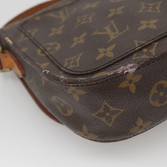 LOUIS VUITTON Monogram Saint Cloud MM Shoulder Bag M51243 LV Auth 138600