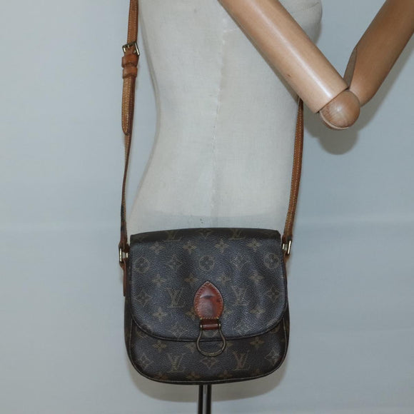 LOUIS VUITTON Monogram Saint Cloud MM Shoulder Bag M51243 LV Auth 138600