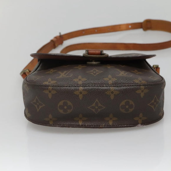 LOUIS VUITTON Monogram Saint Cloud MM Shoulder Bag M51243 LV Auth 138600