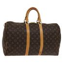 LOUIS VUITTON Monogram Keepall 45 Boston Bag M41428 LV Auth 138601-1