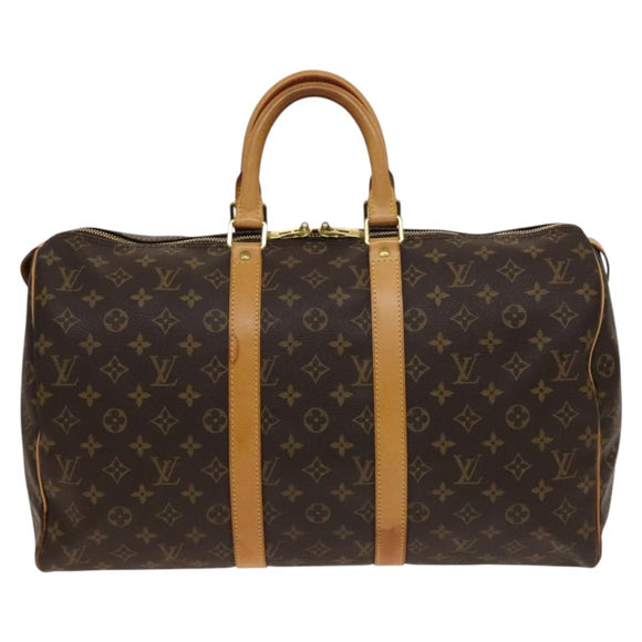 LOUIS VUITTON Monogram Keepall 45 Boston Bag M41428 LV Auth 138601