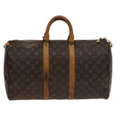 LOUIS VUITTON Monogram Keepall 45 Boston Bag M41428 LV Auth 138602-2