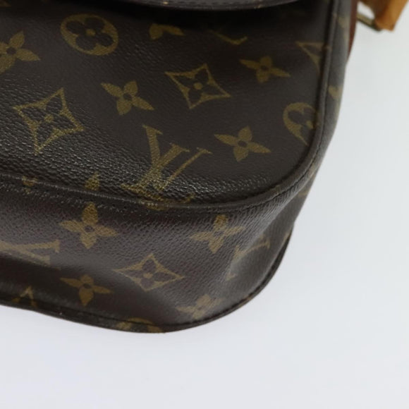 LOUIS VUITTON Monogram Saint Cloud GM Shoulder Bag M51242 LV Auth 138607