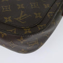 LOUIS VUITTON Monogram Saint Cloud GM Shoulder Bag M51242 LV Auth 138607-13