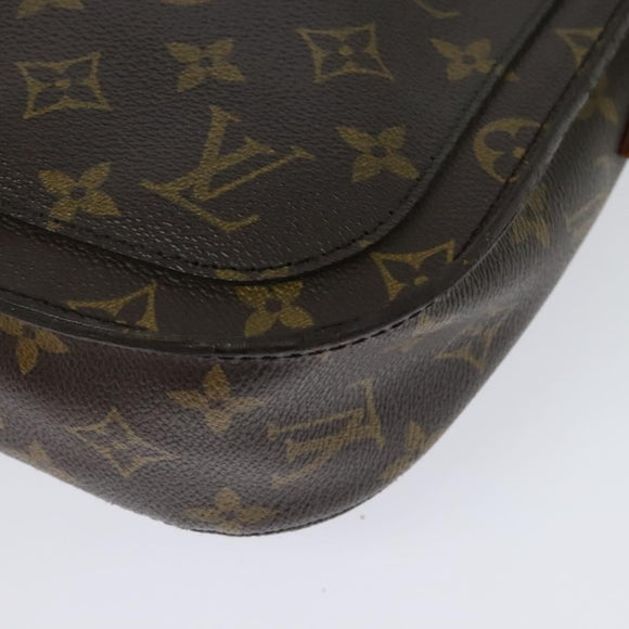 LOUIS VUITTON Monogram Saint Cloud GM Shoulder Bag M51242 LV Auth 138607