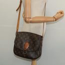 LOUIS VUITTON Monogram Saint Cloud GM Shoulder Bag M51242 LV Auth 138607-25