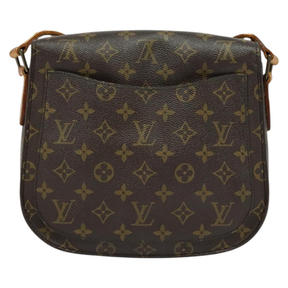 LOUIS VUITTON Monogram Saint Cloud GM Shoulder Bag M51242 LV Auth 138607