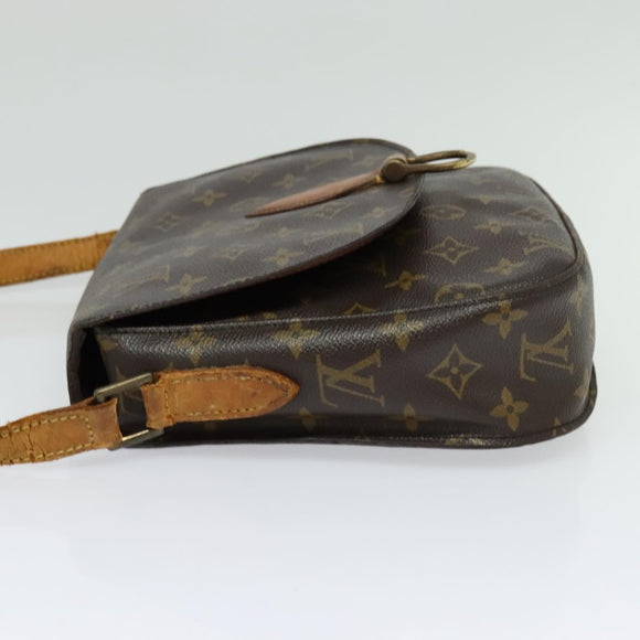 LOUIS VUITTON Monogram Saint Cloud GM Shoulder Bag M51242 LV Auth 138607