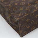 LOUIS VUITTON Monogram Sac Plat Hand Bag M51140 LV Auth 138609-14