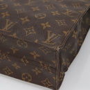LOUIS VUITTON Monogram Sac Plat Hand Bag M51140 LV Auth 138609-15