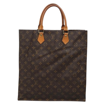 LOUIS VUITTON Monogram Sac Plat Hand Bag M51140 LV Auth 138609 - 0