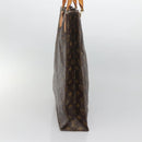 LOUIS VUITTON Monogram Sac Plat Hand Bag M51140 LV Auth 138609-4