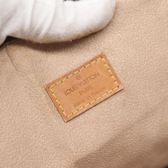 LOUIS VUITTON Monogram Sac Plat Hand Bag M51140 LV Auth 138610