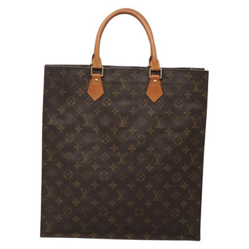 LOUIS VUITTON Monogram Sac Plat Hand Bag M51140 LV Auth 138610 - 0