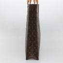 LOUIS VUITTON Monogram Sac Plat Hand Bag M51140 LV Auth 138610-4