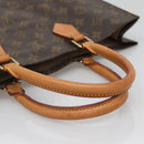 LOUIS VUITTON Monogram Sac Plat Hand Bag M51140 LV Auth 138610-7