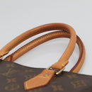 LOUIS VUITTON Monogram Sac Plat Hand Bag M51140 LV Auth 138610-8