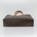LOUIS VUITTON Monogram Sac Plat Hand Bag M51140 LV Auth 138610-5