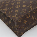 LOUIS VUITTON Monogram Sac Plat Hand Bag M51140 LV Auth 138611-16