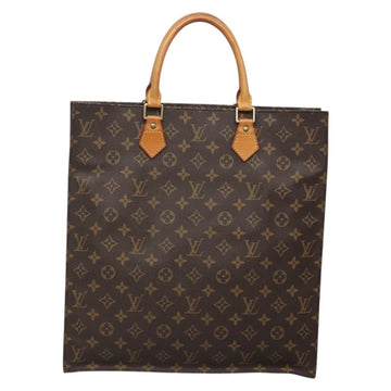 LOUIS VUITTON Monogram Sac Plat Hand Bag M51140 LV Auth 138611 - 0