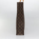 LOUIS VUITTON Monogram Sac Plat Handtasche M51140 LV Auth 138611-3