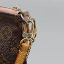 LOUIS VUITTON Monogram Pallas Clutch Shoulder Bag M44037 LV Auth 138614-19