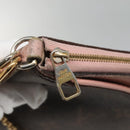 LOUIS VUITTON Monogram Pallas Clutch Shoulder Bag M44037 LV Auth 138614-10