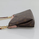 LOUIS VUITTON Monogram Pallas Clutch Shoulder Bag M44037 LV Auth 138614-3
