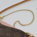 LOUIS VUITTON Monogram Pallas Clutch Shoulder Bag M44037 LV Auth 138614-14