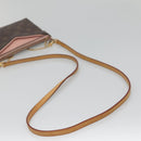 LOUIS VUITTON Monogram Pallas Clutch Shoulder Bag M44037 LV Auth 138614-8