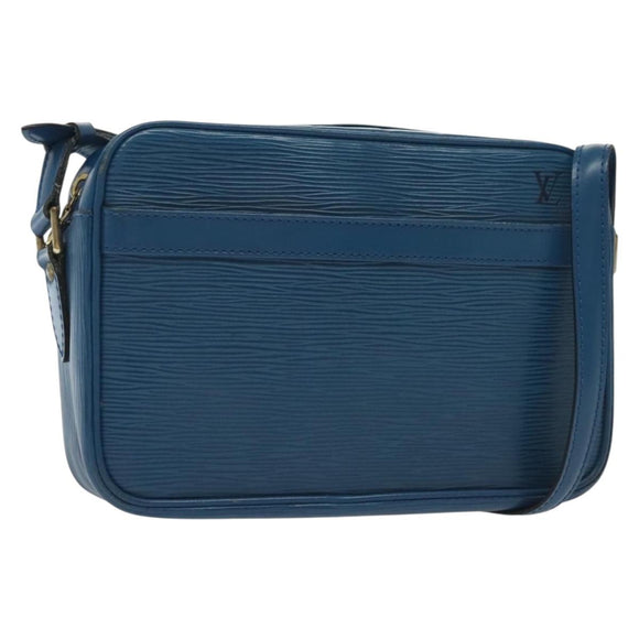LOUIS VUITTON Epi Trocadero 23 Shoulder Bag Blue M52305 LV Auth 138618
