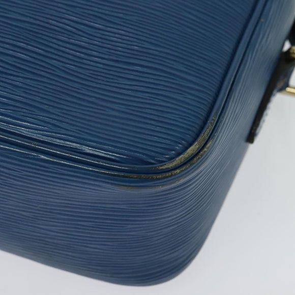 LOUIS VUITTON Epi Trocadero 27 Shoulder Bag Blue M52315 LV Auth 138619