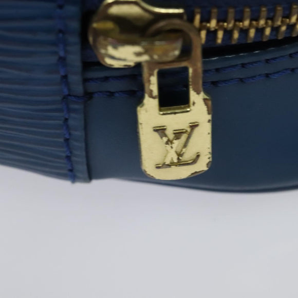 LOUIS VUITTON Epi Trocadero 27 Shoulder Bag Blue M52315 LV Auth 138619