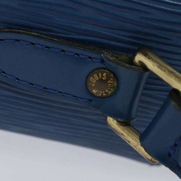 LOUIS VUITTON Epi Trocadero 27 Shoulder Bag Blue M52315 LV Auth 138619