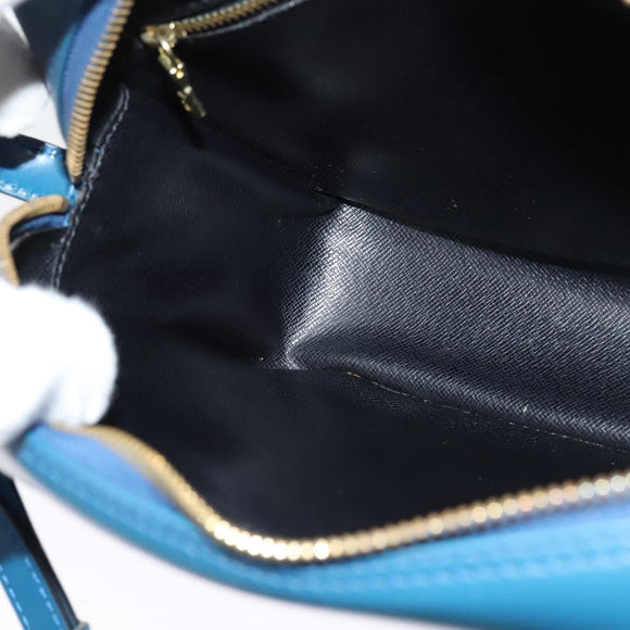 LOUIS VUITTON Epi Trocadero 27 Shoulder Bag Blue M52315 LV Auth 138619