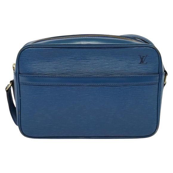 LOUIS VUITTON Epi Trocadero 27 Shoulder Bag Blue M52315 LV Auth 138619