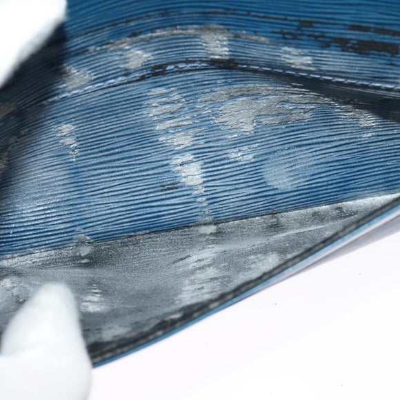 LOUIS VUITTON Epi Trocadero 27 Shoulder Bag Blue M52315 LV Auth 138619