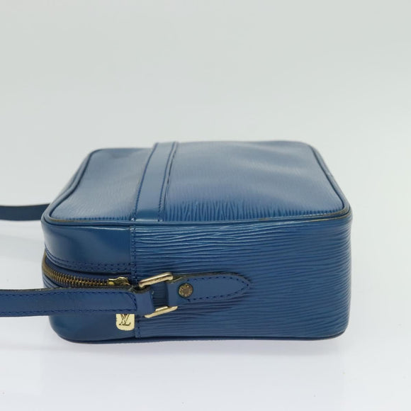 LOUIS VUITTON Epi Trocadero 27 Shoulder Bag Blue M52315 LV Auth 138619