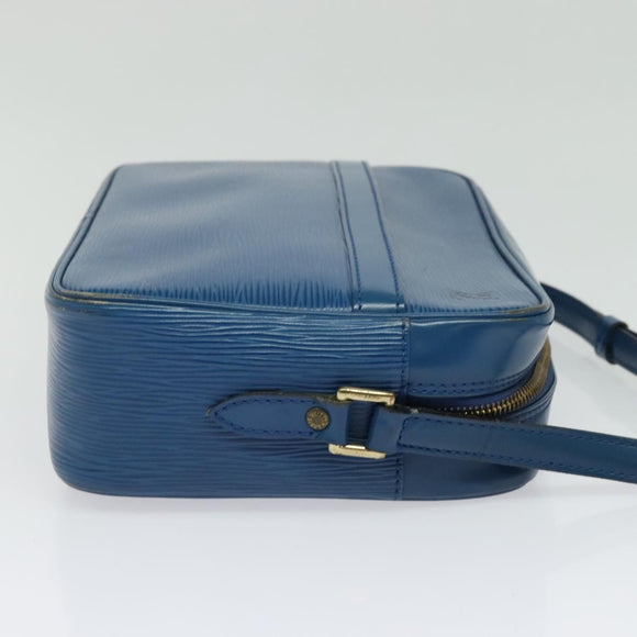 LOUIS VUITTON Epi Trocadero 27 Shoulder Bag Blue M52315 LV Auth 138619
