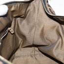 FENDI Zucca Canvas Vanity Pouch Black Brown Auth 138627-19