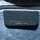 GUCCI GG Supreme Sherry Line Shoulder Bag PVC Navy Gold 904 02 013 Auth 138634-18