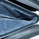 GUCCI GG Supreme Sherry Line Shoulder Bag PVC Navy Gold 904 02 013 Auth 138634-19