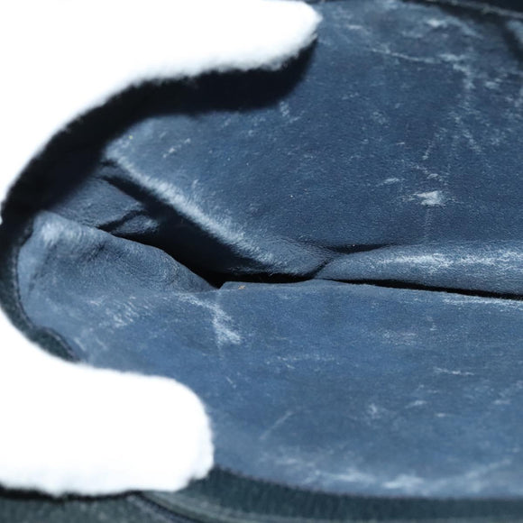 GUCCI GG Supreme Sherry Line Shoulder Bag PVC Navy Gold 904 02 013 Auth 138634