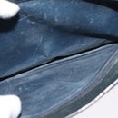 GUCCI GG Supreme Sherry Line Shoulder Bag PVC Navy Gold 904 02 013 Auth 138634-22